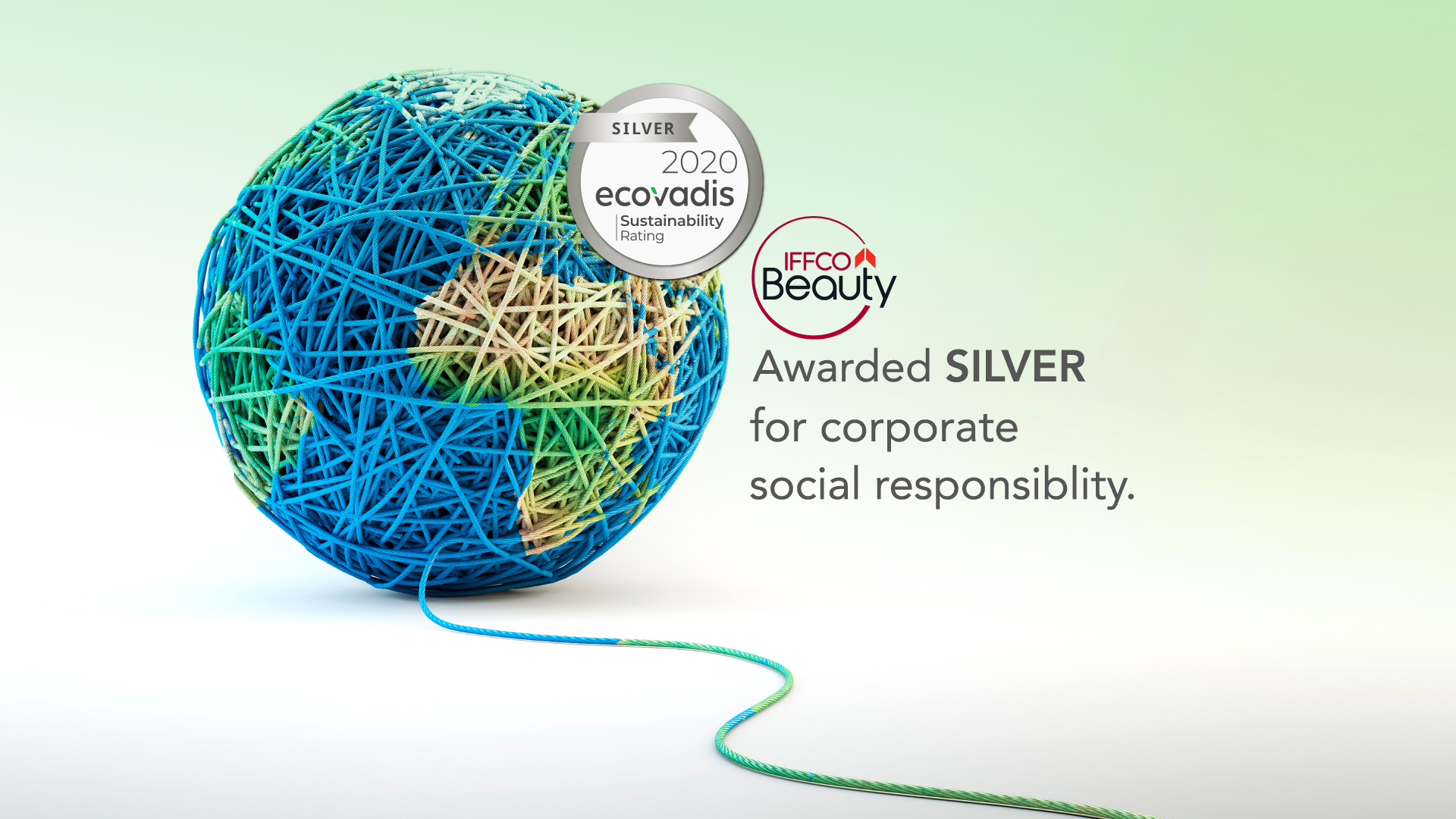 IFFCO BEAUTY wins SILVER Recognition Level for Sustainability