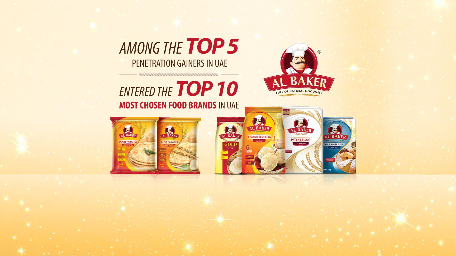 AlBaker is one of the most chosen food brands in the UAE