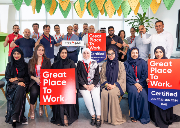 IFFCO certified as a Great Place to Work in the UAE and Saudi Arabia 